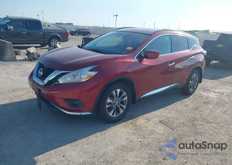 2017 Nissan Murano Sv from USA, damaged, VIN 5N1AZ2MH6HN204334